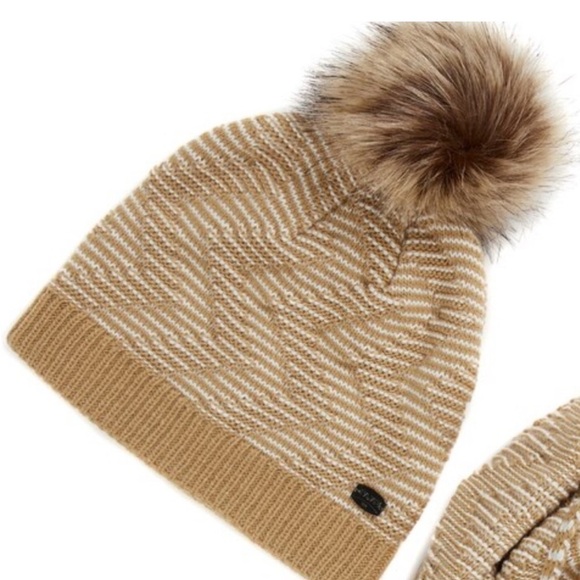 PAJAR MARTHA WOMEN\'S HAT & SCARF SET Cozy Tan Kids Beanie and Scarf Set main image 5